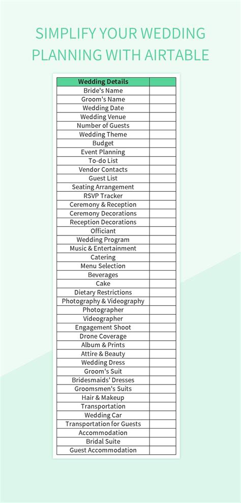 Image result for Wedding Checklist Free Printable Excel