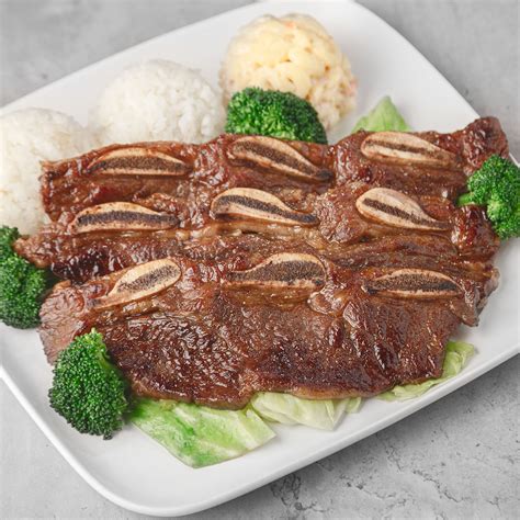 Ono Hawaiian BBQ - Kalbi Short Ribs