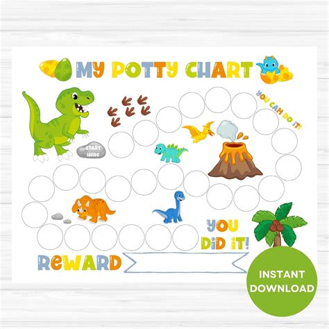 Free Printable Toilet Training Potty Training Chart - Printable Word ...