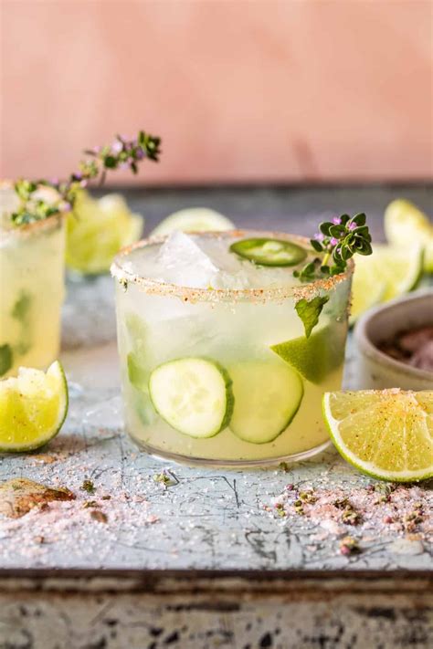 Spicy Cucumber Margarita. - Half Baked Harvest