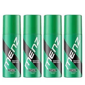 Buy Menz Cartel Deodorant Body Spray, 150 ml (Pack of 4) Online at Low ...