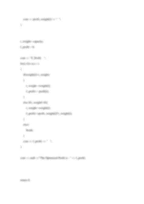 Image result for Knapsack Problem Using Greedy Method