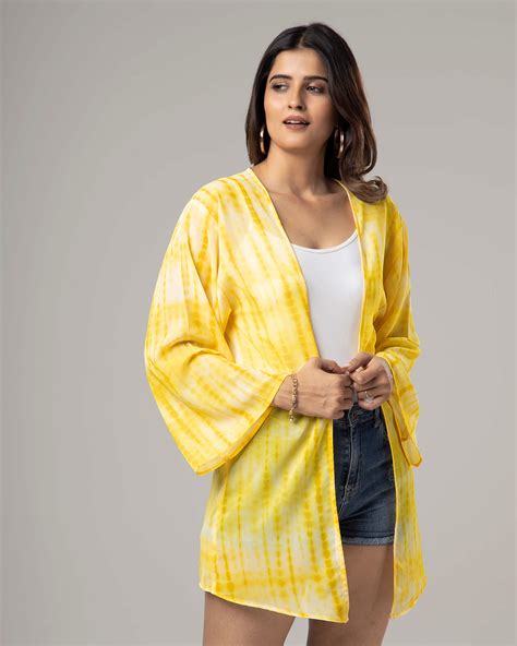 Shiiborii Kimono Shrug For Women – Fabcurate