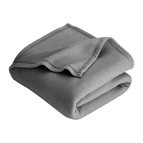 Manta Frazada Polar 1 Plaza 90x90cm Suave y Abrigada - Gris — HTS