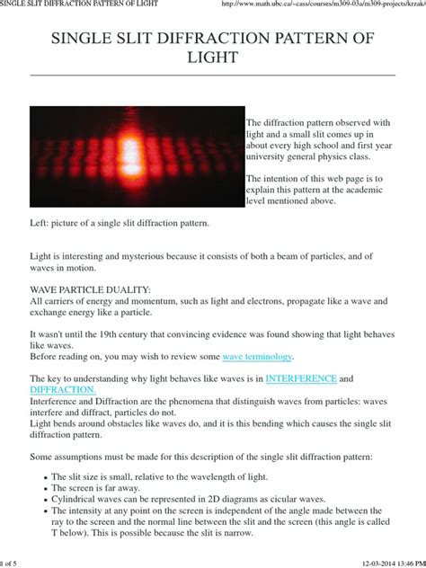Image result for Light Diffraction