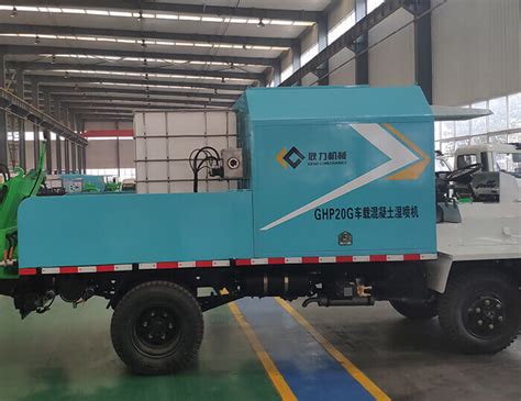 GHP20G Truck-mounted wet shotcrete machine - RK International