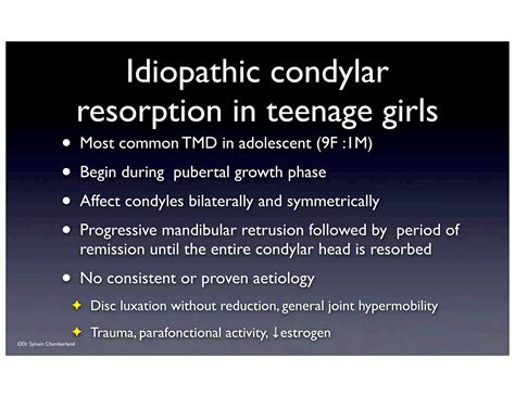 Idiopathic condylar resorption and arthrosis of the joints | PDF