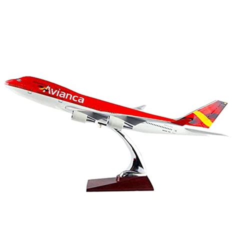 QIDS 47CM Diecast 1/150 Scale B747 International Colombia AVIANCA ...