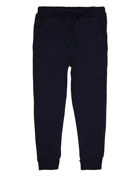 Buy Cotton Mix Plain Regular Fit Jogger at Marks & Spencer