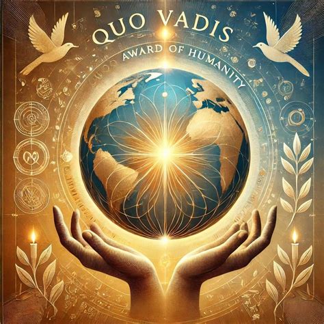 "QUO VADIS HUMANITY LETTER" The "QUO VADIS AWARD OF HUMANITY" is a ...