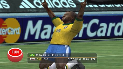 【实况足球7】经典巴西 VS 现代巴西，贝利领衔6:0完胜罗纳尔多队 | Fun at work, Pelé, Classic