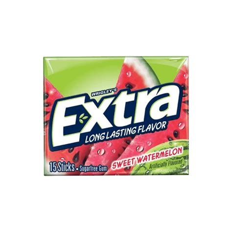 Extra Watermelon Gum 14.5g — Joys Delights Lolly Shop Online