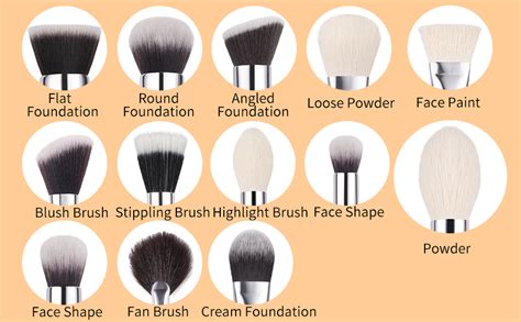 BEILI 30Pcs Professional Makeup Brush Set Original Natural-Synthetic ...