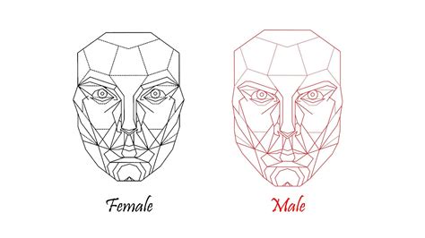 Golden Ratio Face Template