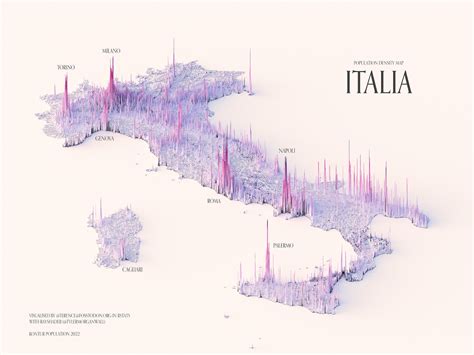 Visualizing Population Density Patterns in Six Countries | Cartographie ...