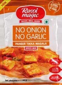 Rasoi Magic No Onion No Garlic Paneer Tikka Masala Spice Mix 45g ...
