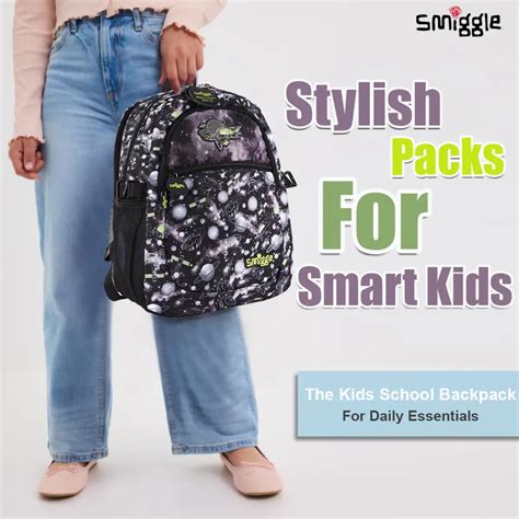 Buy Smiggle Fly High Kid’s Backpack Stylish Trendy Waterproof School ...