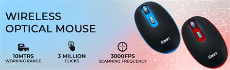 Amazon.in: Buy Foxin Wireless Mouse FWM-9099 | Optical Mouse for Laptop ...