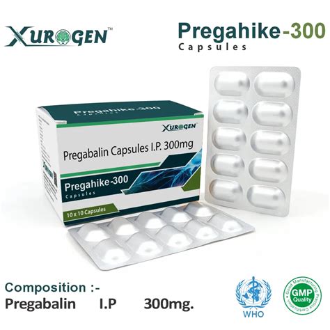 Pregahike 300 Capsule (Pregabalin 300mg)
