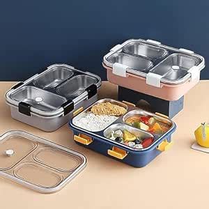 Buy CABLE GALLERY 750 ML Stainless Steel Lunch Box Tiffin Box Leak ...