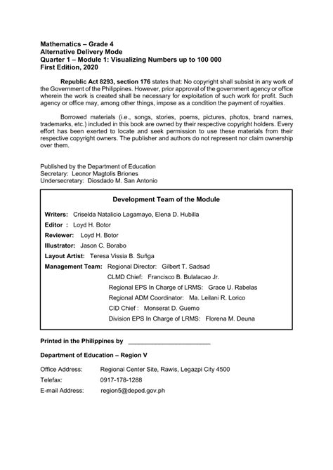 Image result for Visualizing Numbers Grade 4