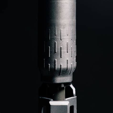 HUXWRX 3D-Printed FLOW 556K Silencer/Sound Suppressor with 'Patented ...