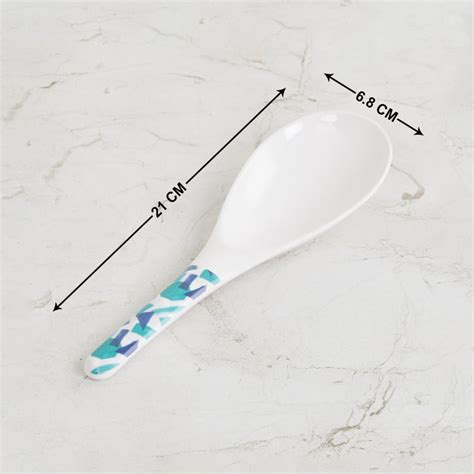 Buy Victor Teal Printed Melamine Dinner Set - 31Pcs from Home Centre at ...