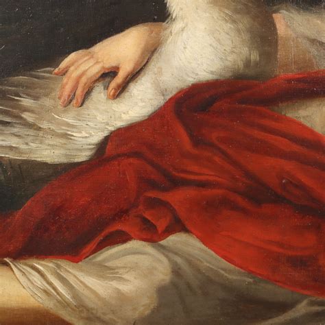 Leda e il Cigno, Dipinto a Soggetto Mitologico, Arte, Pittura antica