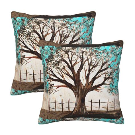 Home Throw Pillow Covers Two Sides Printed Germ Decor Sofa Living Room Bed Couch Car Set of 2 ...