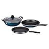Cello Prima Solitaire Series Non Stick 3Pc Cookware Set, Gas Stove ...