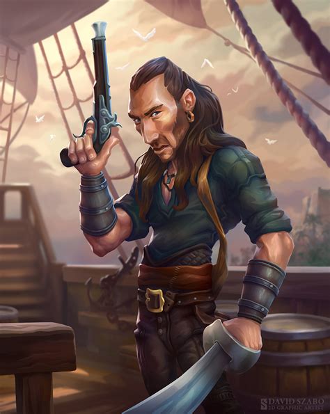 "Captain Charles Vane" by David Szabo : r/ImaginaryPirates