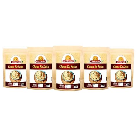 GFP Madras Roasted Chhana Sattu Powder | Roasted Garbanzo Bean/Chana ...