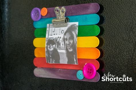 Image result for DIY Picture Frame Using Popsicle Sticks