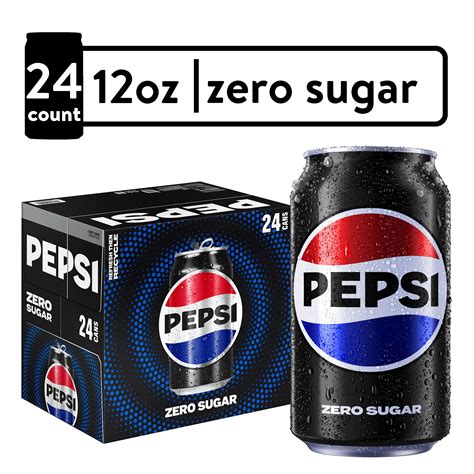 Compra Pepsi Zero Sugar Soda, 12 oz, 24 Pack en Ucompra Chile