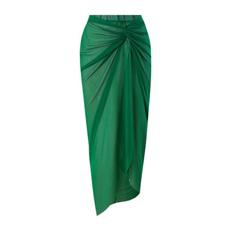 Solid Metal Ring with Strap Décor One Piece Swimsuit Green – The Curvves