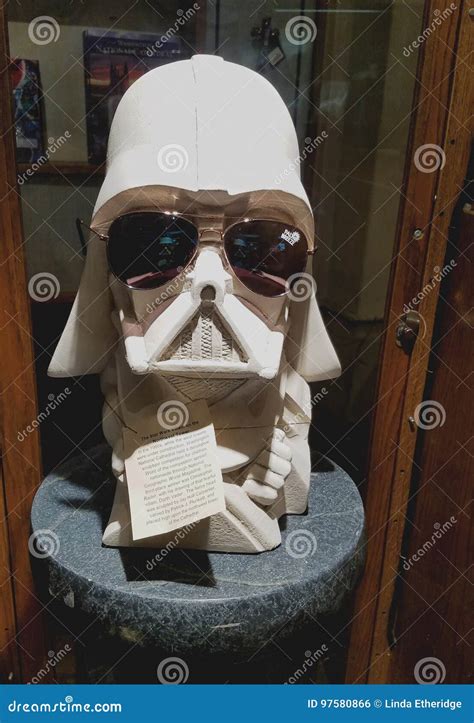 Darth Vader Gargoyle Grotesque Replica on Sale in Gift Shop of ...