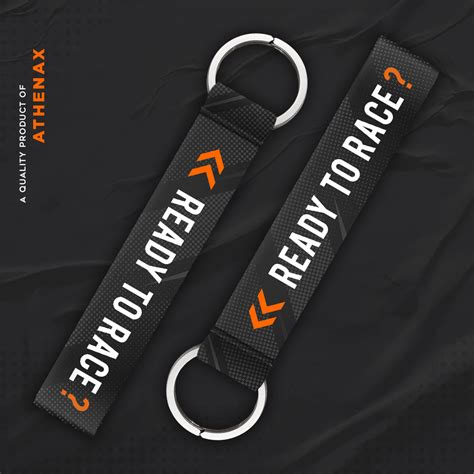 Ready to Race | KTM | Keychain #Rings – Athenax