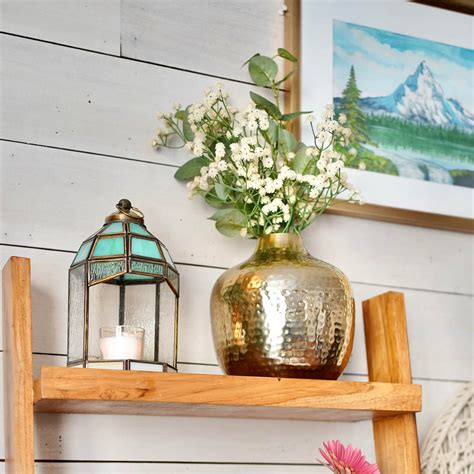 Hammered Vase - Gold