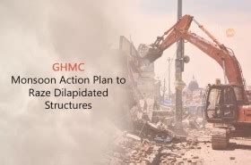 GHMC Dismantled Illegal Building in Madhapur