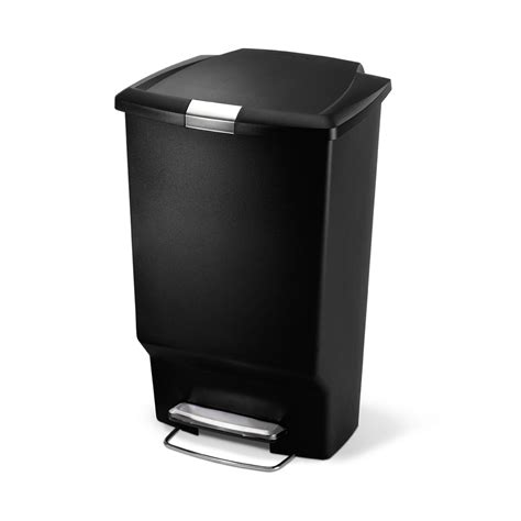 simplehuman 45L rectangular plastic step can product support