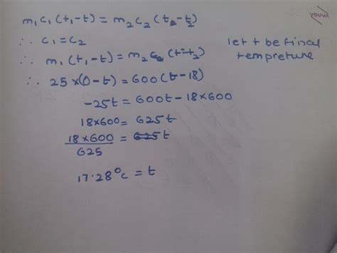 in an insulated vessel 25 gram of ice at 0 degree Celsius is added to ...