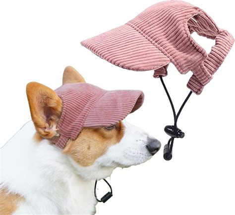 Dog Baseball Cap, Summer Dog Sun Protection Hat Adjustable Pet Cat Dog ...