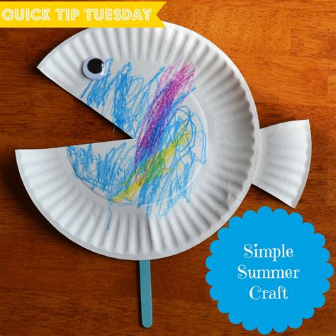 East Coast Mommy: Quick Tip Tuesday #5 - Simple Summer Craft