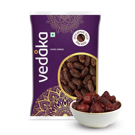 Amazon Brand - Vedaka Dried Dates(Chuara) | 1 Kg |Sukha Khajoor|Natural ...