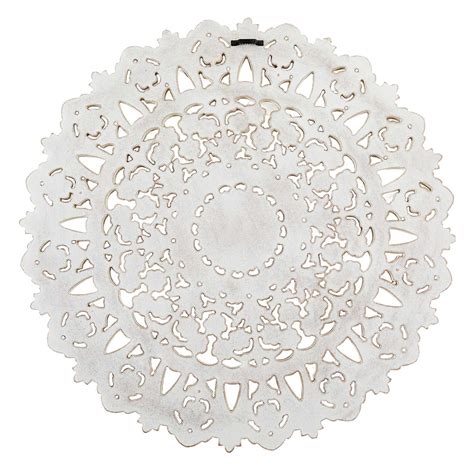 Wall Panel Carved Wooden Wall Art, 32"