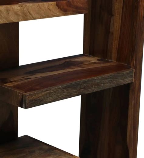 Ziya Solid Sheesham Wood Bookshelf