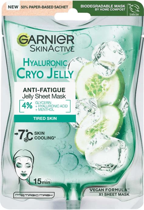 Garnier SkinActive Cryo Jelly Sheet Mask Face | lyko.com