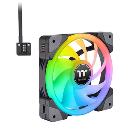 Thermaltake Swafan EX12 Black RGB | Triple Pack Cabinet Fan
