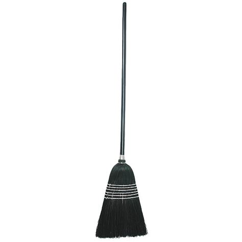 Tough Guy 12 in Sweep Face Broom, Soft/Stiff Combination, Natural ...