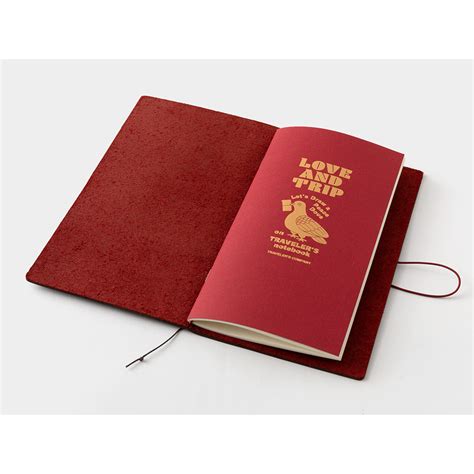 Traveler's Company Notebook Love And Trip Limited Edition - A5- – AARCAAI